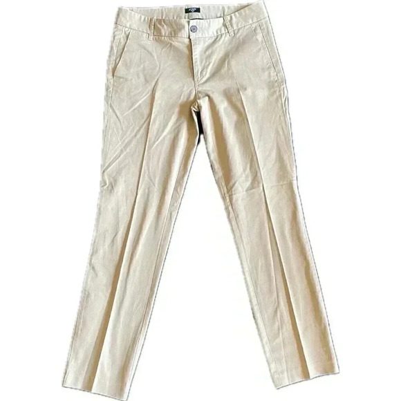 J Crew Women Stretch Chino Pants Size 4 - Picture 1 of 4
